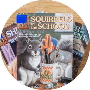 Squirrel in The Schooll By Nimal